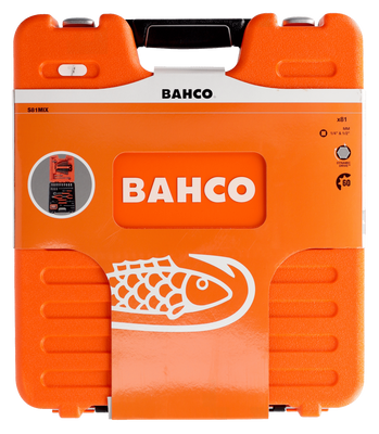 Bahco S81MIX Hylsnyckelsats 1/4" & 1/2" 81 delar
