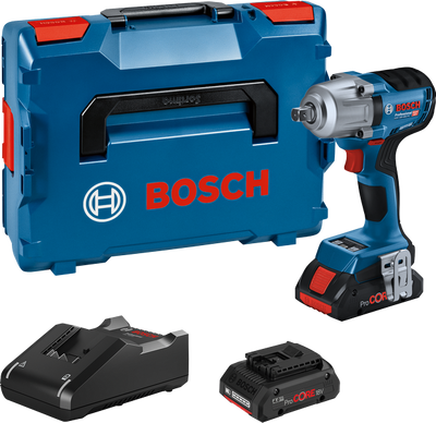 Bosch GDS 18V-450 PC Mutterdragare 18V (2x4,0Ah)