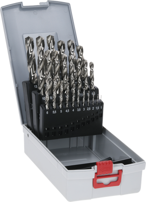Bosch PRO Metallborrsats HSS-G 1-13mm 25 delar