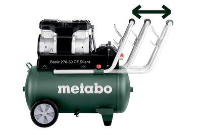Metabo Basic 270-50 OF Silent Kompressor 1500W 50L