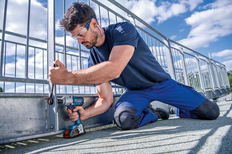 Bosch GDS 18V-450 HC Mutterdragare 18V (2x5,0Ah)