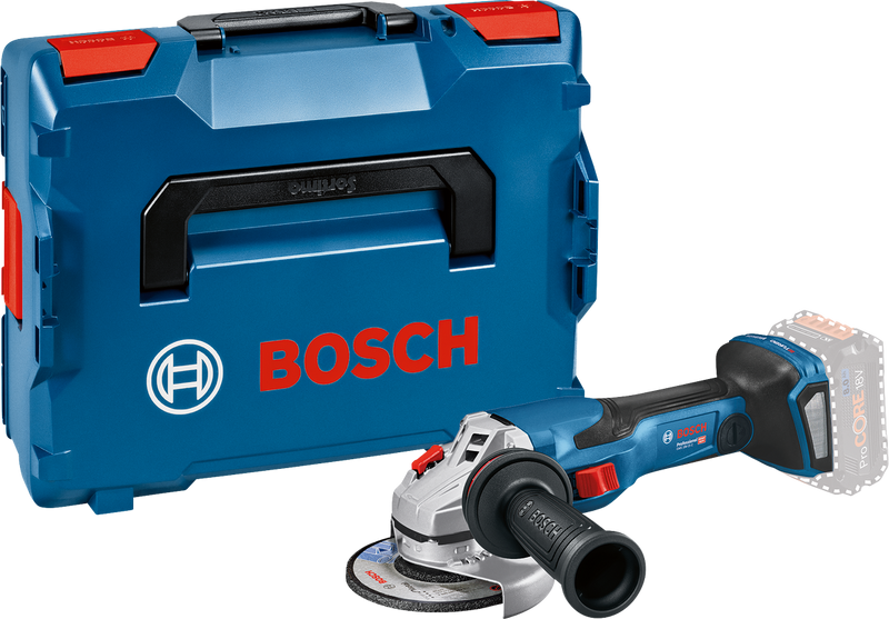 Bosch GWS 18V-15 C Vinkelslip 125mm 18V L-BOXX