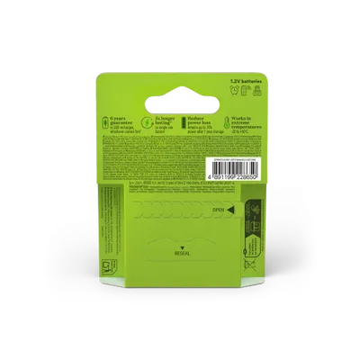 GP Recharge AA-batteri 2100mAh 4-pack
