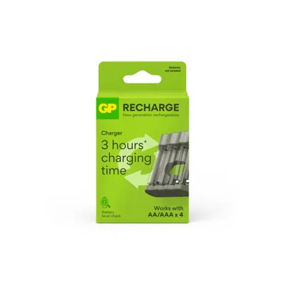 GP Recharge Batteriladdare för NiMH Batterier