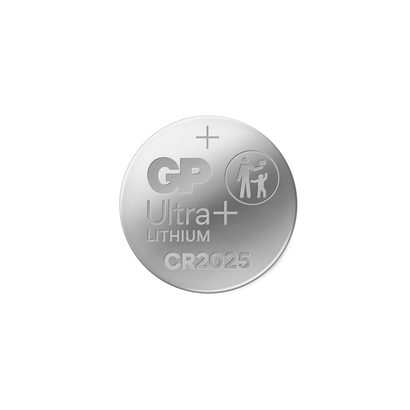 GP Ultra Plus Litium Knappcell CR2025 3V