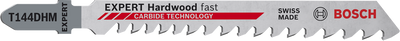 Bosch EXPERT Hardwood Fast Sticksågsblad T144DHM 3st