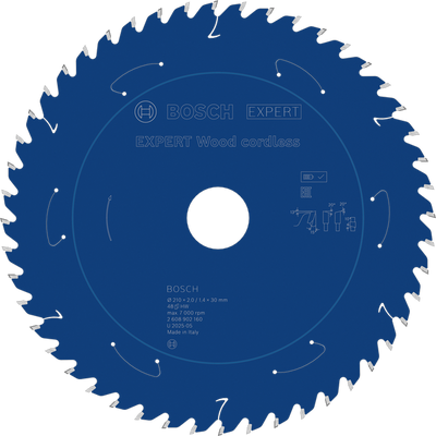 Bosch EXPERT Wood Sågklinga 210x2/1,4x30mm 48T
