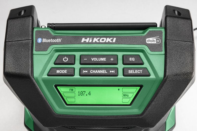 HiKOKI UR18DA Bluetooth Radio DAB+ 14,4-18V