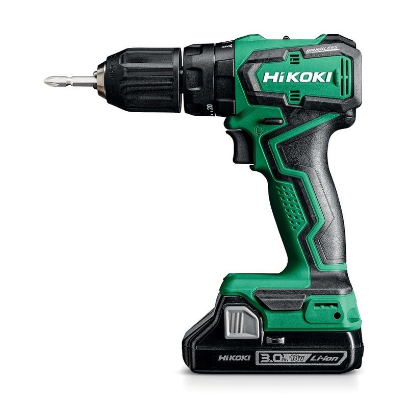 HiKOKI DV18DD Slagborrmaskin 18V (2x3,0Ah)