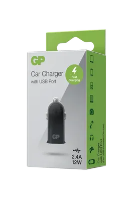 GP Billaddare 12V USB-A 12W