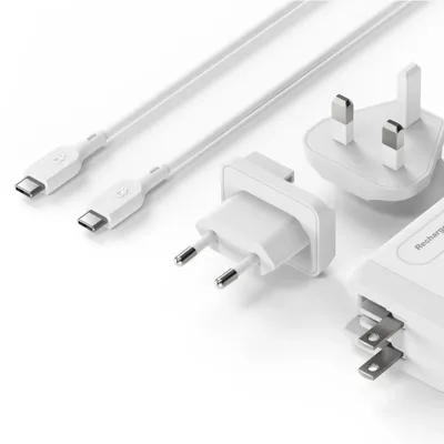 GP Väggladdare 2xUSB-C + USB-A 65W