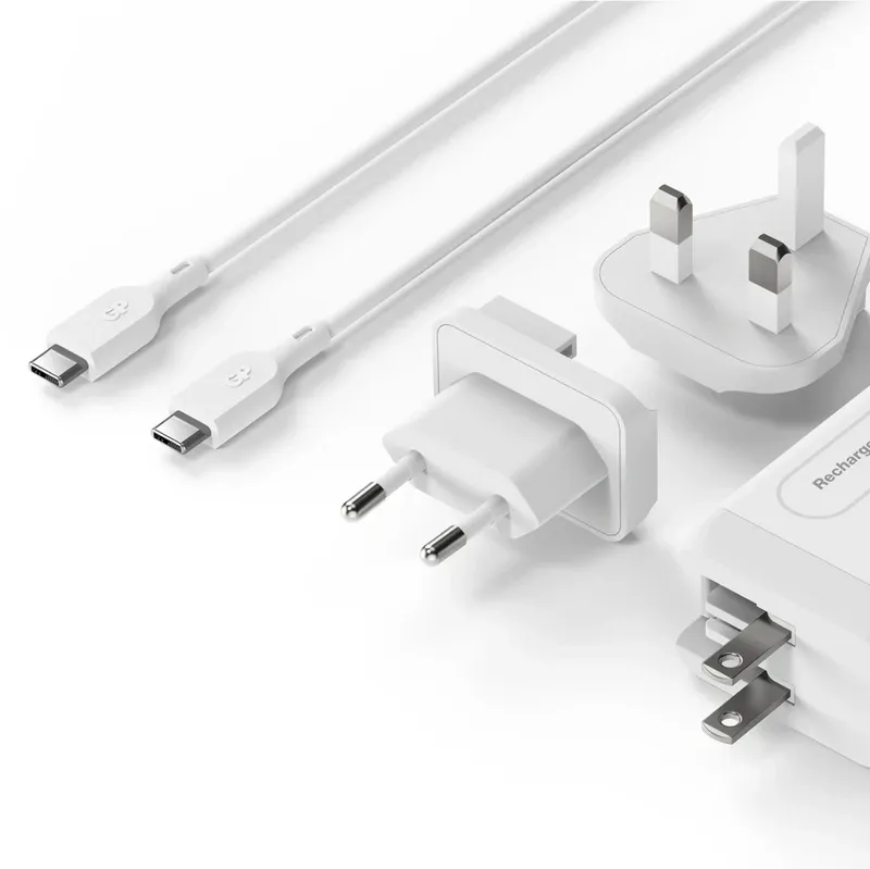 GP Väggladdare 2xUSB-C + USB-A 65W