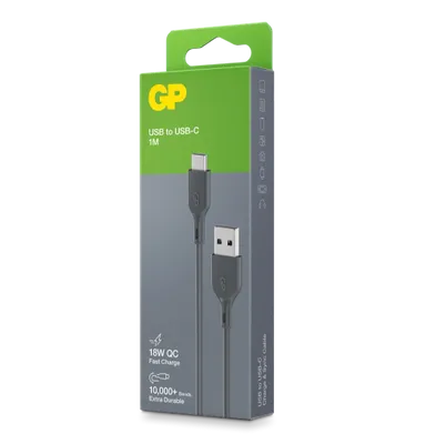 GP Laddkabel USB-A till USB-C 1m 18W