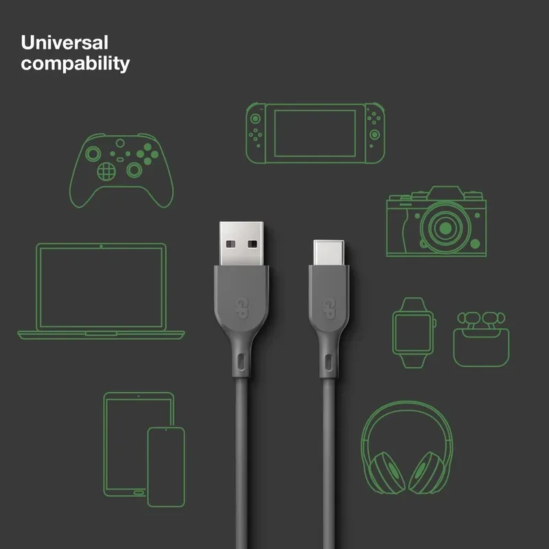 GP Laddkabel USB-A till USB-C 1m 18W