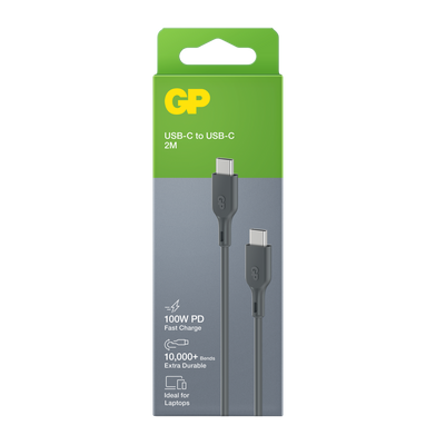 GP Laddkabel USB-C till USB-C 2m 100W