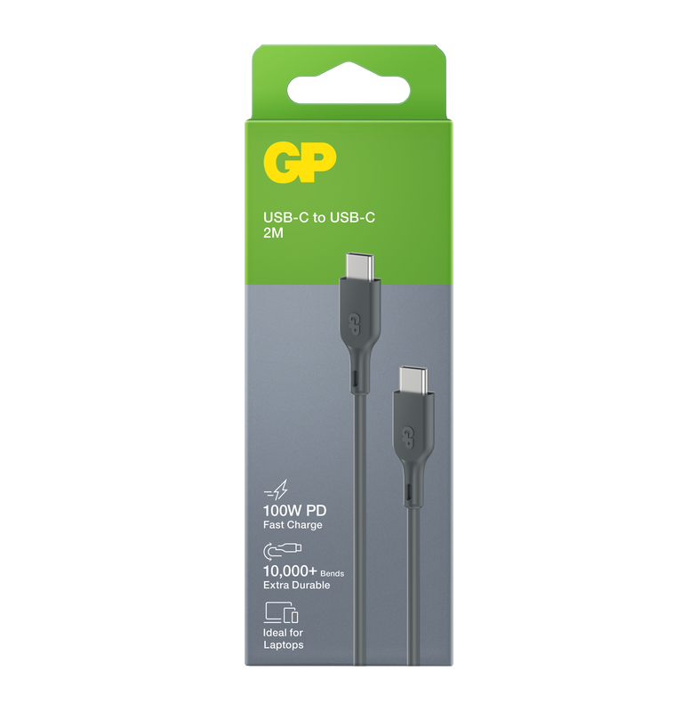 GP Laddkabel USB-C till USB-C 2m 100W
