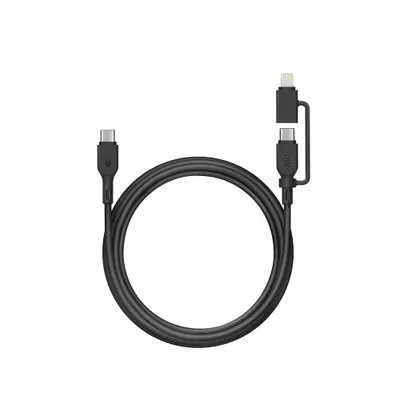 GP Laddkabel USB-C till USB-C + Lightning 1,5m 60W