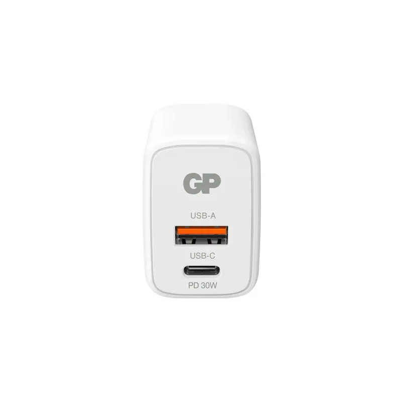 GP Väggladdare USB-C + USB-A 30W