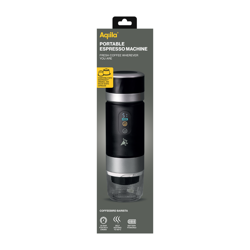Aqiila Coffeebird Barista Espressomaskin