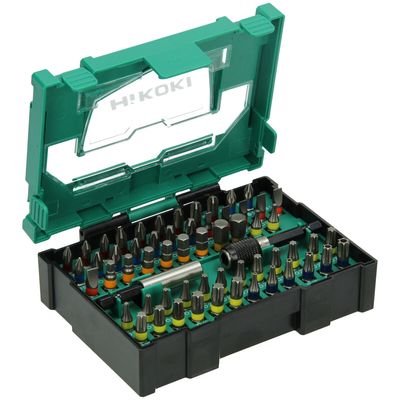 HiKOKI Bitssats 60 delar (BOX II) inkl. DS18DD Skruvdragare