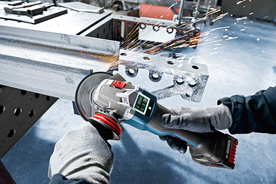 Bosch GWS 18V-10 PSC Vinkelslip 125mm 18V L-BOXX