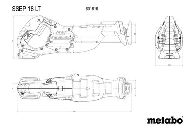Metabo SSEP 18 LT Tigersåg 18V