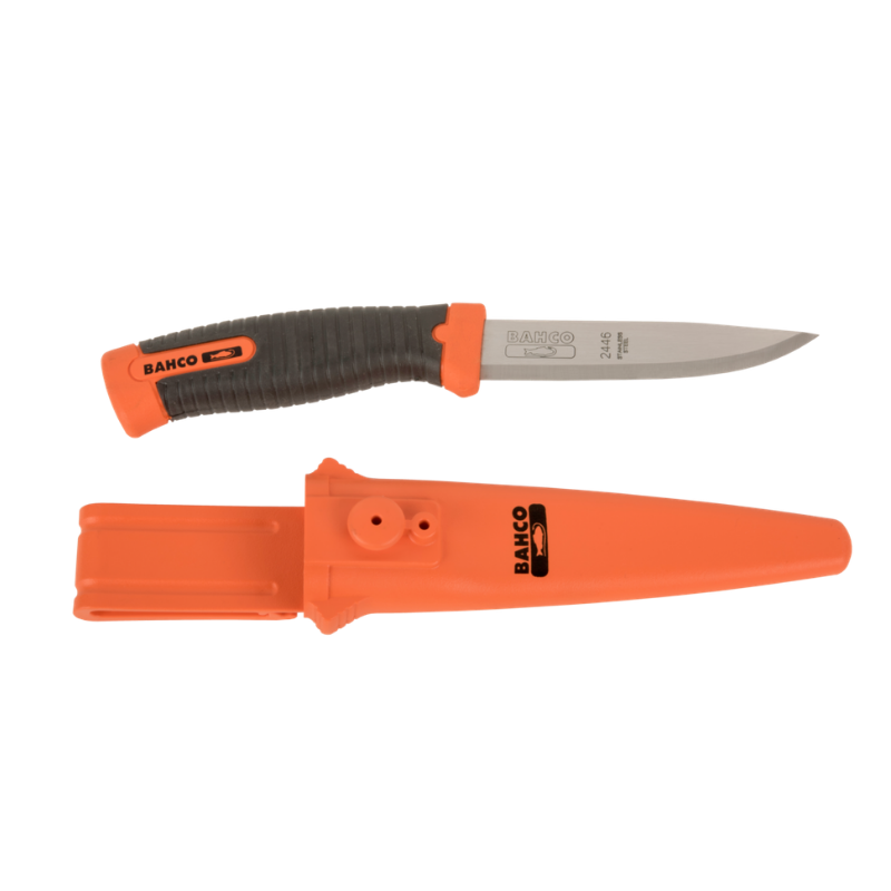 Bahco 2446 Allroundkniv m. Hölster