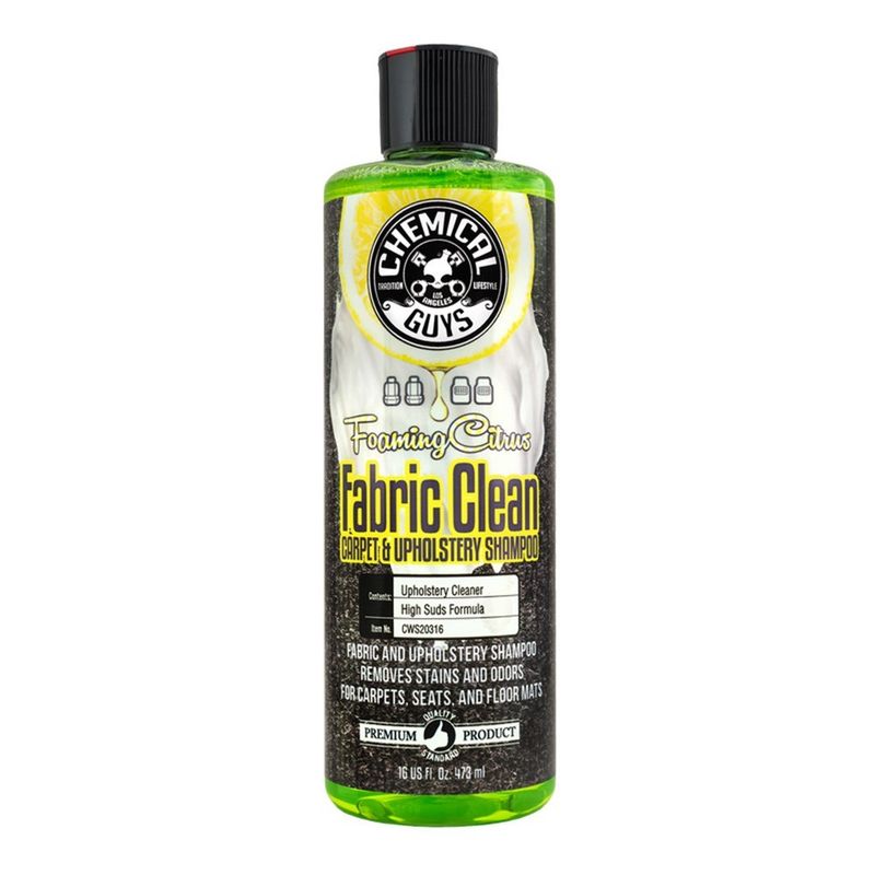 Chemical Guys Foaming Citrus Fabric Clean 473ml Tygrengöring