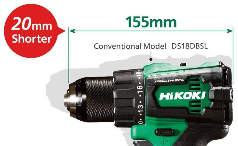 HiKOKI DS18DE Borrskruvdragare 18V HSC