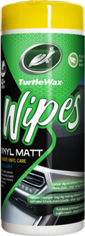 Turtle Wax Vinyl Matt Wipes 40st Vinylrengöring