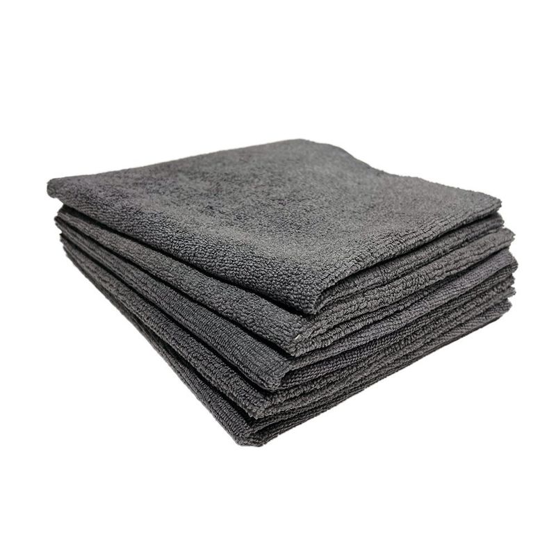 Mikrofiberduk Grå 5-pack
