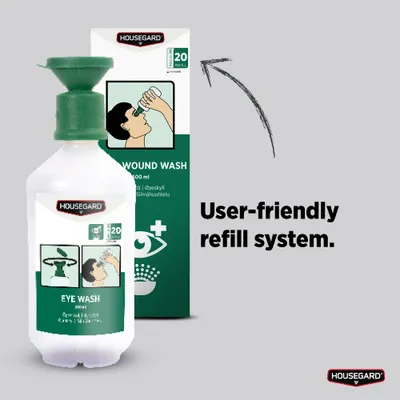 Housegard Ögonduschstation 2x500ml