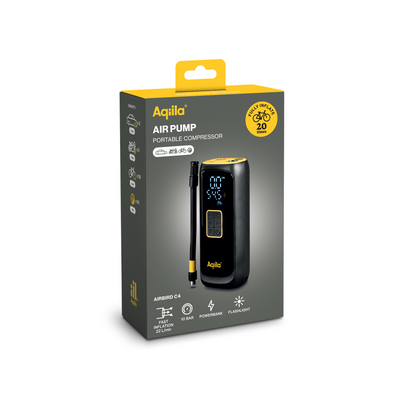 Aqiila Airbird C4 Luftpump 3-i-1