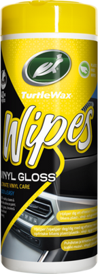 Turtle Wax Vinyl Gloss Wipes 40st Vinylrengöring