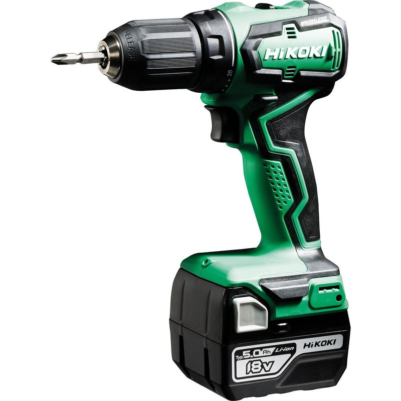 HiKOKI DS18DD Borrskruvdragare 18V (2x5,0Ah)
