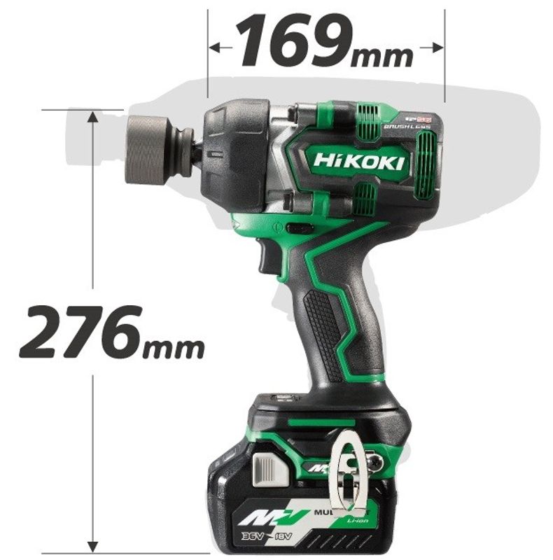 HiKOKI WR36DE Mutterdragare 36V