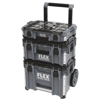 FLEX Stack Pack Förvaringsvagn 3-delar