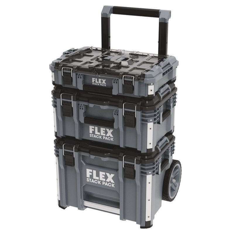 FLEX Stack Pack Förvaringsvagn 3-delar