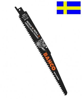 Bahco 3940 Tigersågblad Demolition 228mm 1-pack Sweden Rock