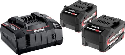 Metabo LiPOWER Laddpaket 18V (2x5,2Ah)