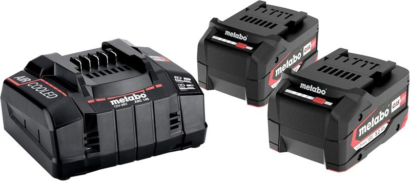 Metabo LiPOWER Laddpaket 18V (2x5,2Ah)