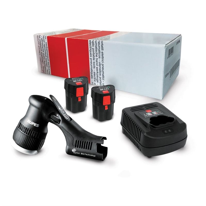 Rupes HLR75/STB Polermaskin 18V (2x2,5Ah)