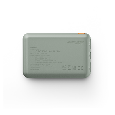 GP Powerbank Plus 5000mAh Grey