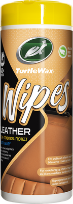 Turtle Wax Leather Wipes 32st Läderrengöring