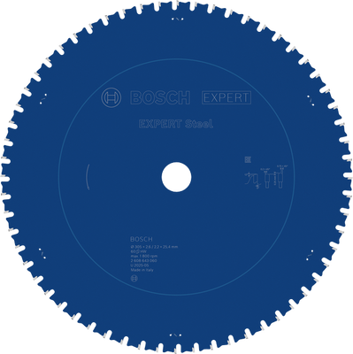 Bosch EXPERT Steel Sågklinga 305x2,6/2,2x25,4mm 60T