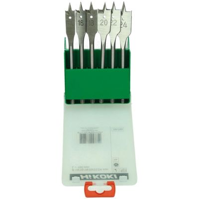HiKOKI Flatborrset 6 delar