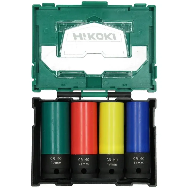 HiKOKI Krafthylsset 17-22mm Färgkodad