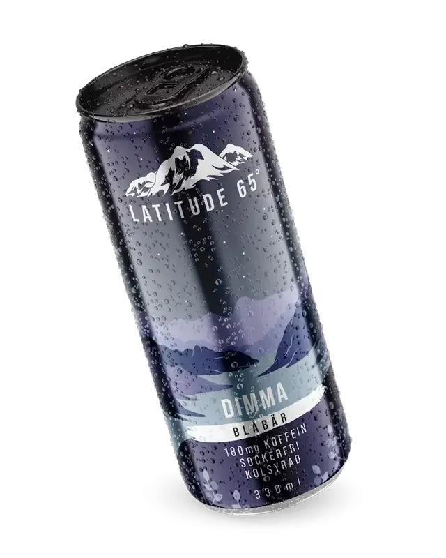 Latitude 65 Dimma 24x330ml Blåbär