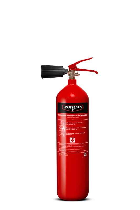 Housegard K2 Koldioxidsläckare Röd 2kg