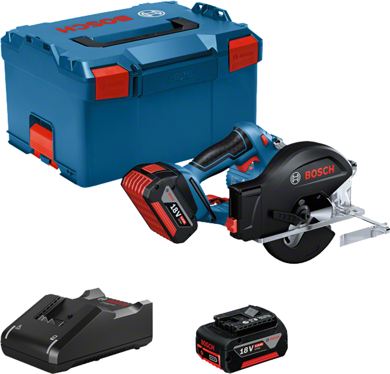Bosch GKM 18V-50 Metallcirkelsåg 136mm 18V (2x5,0Ah)